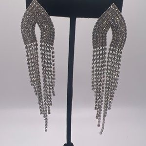 Rhinestone Statement Earrings